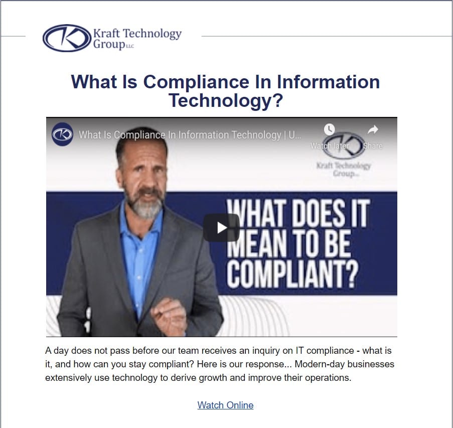 Check out our Newsletter archive.