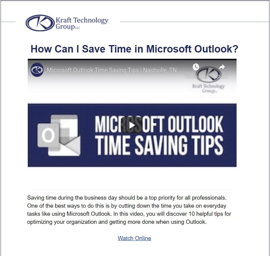 Check out our Newsletter archive.
