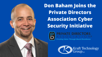 Don Baham Joins the Private Directors Association Cyber Security Initiative